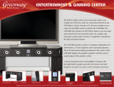 Greenway Home Products Entertainment & Gaming Center GHP50BL User manual