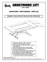 Handy Home Products GRUNTAVORE LIFT 16867 User manual