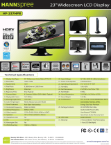 Hannspree HF-237HPB User manual
