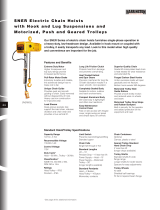 Harrington Hoists Chainsaw SNER User manual