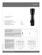 Hasselblad CF 8/500 User manual
