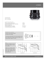 Hasselblad Distagon CFi 3.5/60 User manual