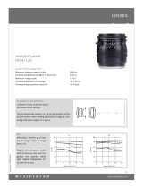 Hasselblad Makro-Planar CFi 4/120 User manual