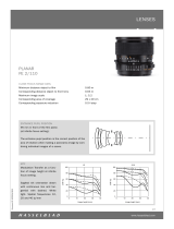 Hasselblad FE 2/110 User manual