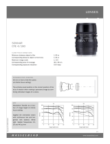 Hasselblad SONNAR CFE 4/180 User manual