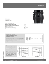 Hasselblad Tessar CB 4.8/160 User manual