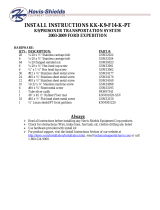 Havis-Shields KK-K9-F14-K-PT User manual