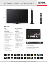 Hitachi L55S603 User manual