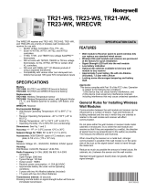 Honeywell TR21-WS User manual