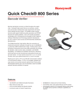 Honeywell 800 Series User manual