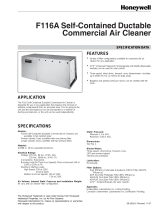 Honeywell F116 User manual