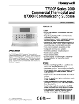 Honeywell T7300F Series User manual