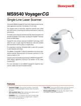 Honeywell VoyagerCG MS9540 User manual