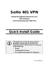 Hotbrick SoHo 401 VPN User manual