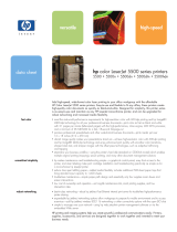 HP 5500 Series User manual