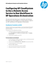 HP CloudSystem Foundation Important information