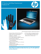 HP dv6760ea User manual