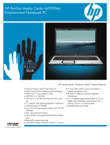 HP DV9590EA User manual