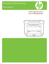 HP (Hewlett-Packard) M1120 User manual