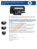 HP K5400 Series User manual