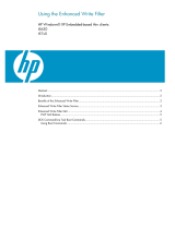 HP t5630 Thin Client User manual