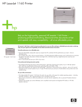 HP LaserJet 1160 User manual