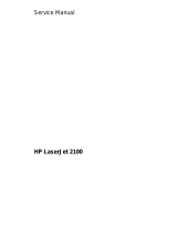HP LaserJet 2100 User manual