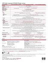 HP CP3505 User manual