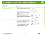 HP LaserJet M1120 Multifunction Printer series Manage and Maintain
