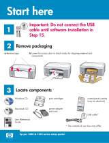 HP PSC 1311 All-in-One Printer Installation guide