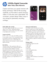 HP V5020u Digital Camcorder Product information