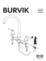 IKEA BURVIK AA-291229-1 User manual