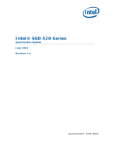 Intel SSDSC2CW480A3K5 User manual