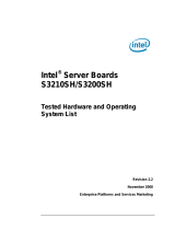 Intel S3210SH User manual