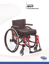 Invacare Wheelchair MVP User manual