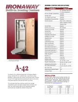 Iron-A-Way A-42 User manual