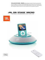 JBL On Stage Micro Owner's manual