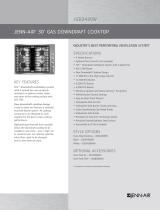 Jenn-Air Cooktop JGD3430W User manual