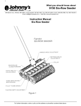 Johnny's Selected Seeds SIX-ROW SEEDER 9156 User manual