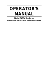 JVC 340SC User manual