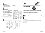 JVC CS-WD85 User manual