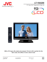 JVC LT-19A200 - 19" LCD TV User manual