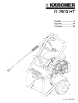 Kärcher G 2500 HT User manual