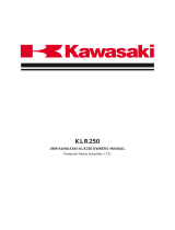 Kawasaki KLR250 User manual