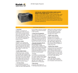 Kodak dp800 User manual