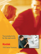 Kodak I700 User manual