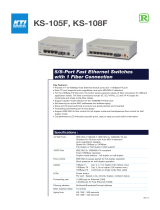 KTI Networks KS-105F User manual