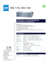 KTI Networks KS-124 User manual