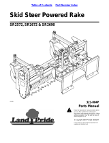 Land Pride SR2572 User manual