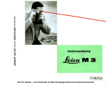 Leica M3 Reference guide